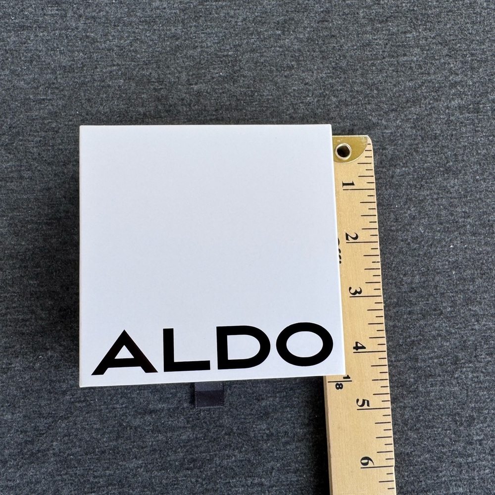 ALDO Empty Drawer Style Gift Box White Logo Accessory Jewelry Storage Box - Picture 4 of 5